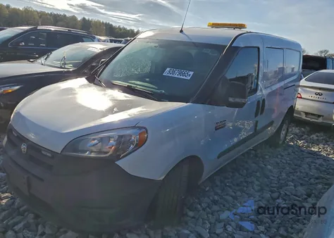 2018 Ram Promaster City из США, поврежденный, VIN ZFBERFAB5J6K73080